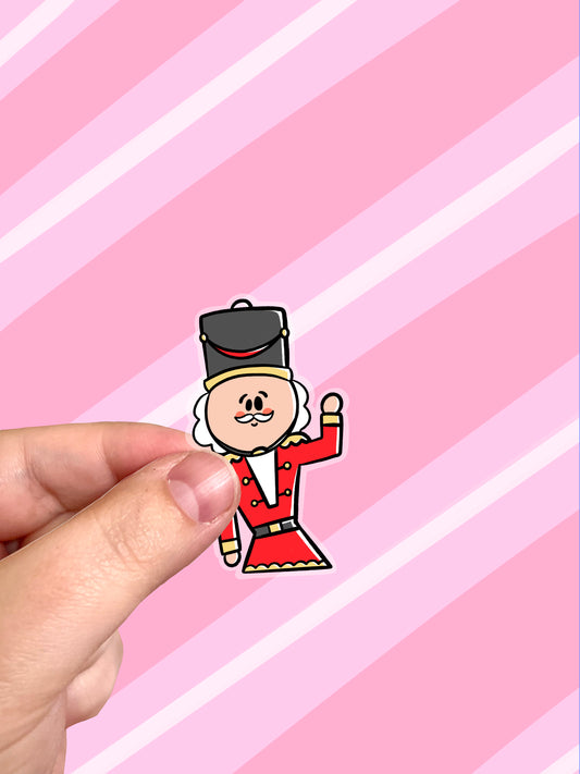 Nutcracker Vinyl Sticker