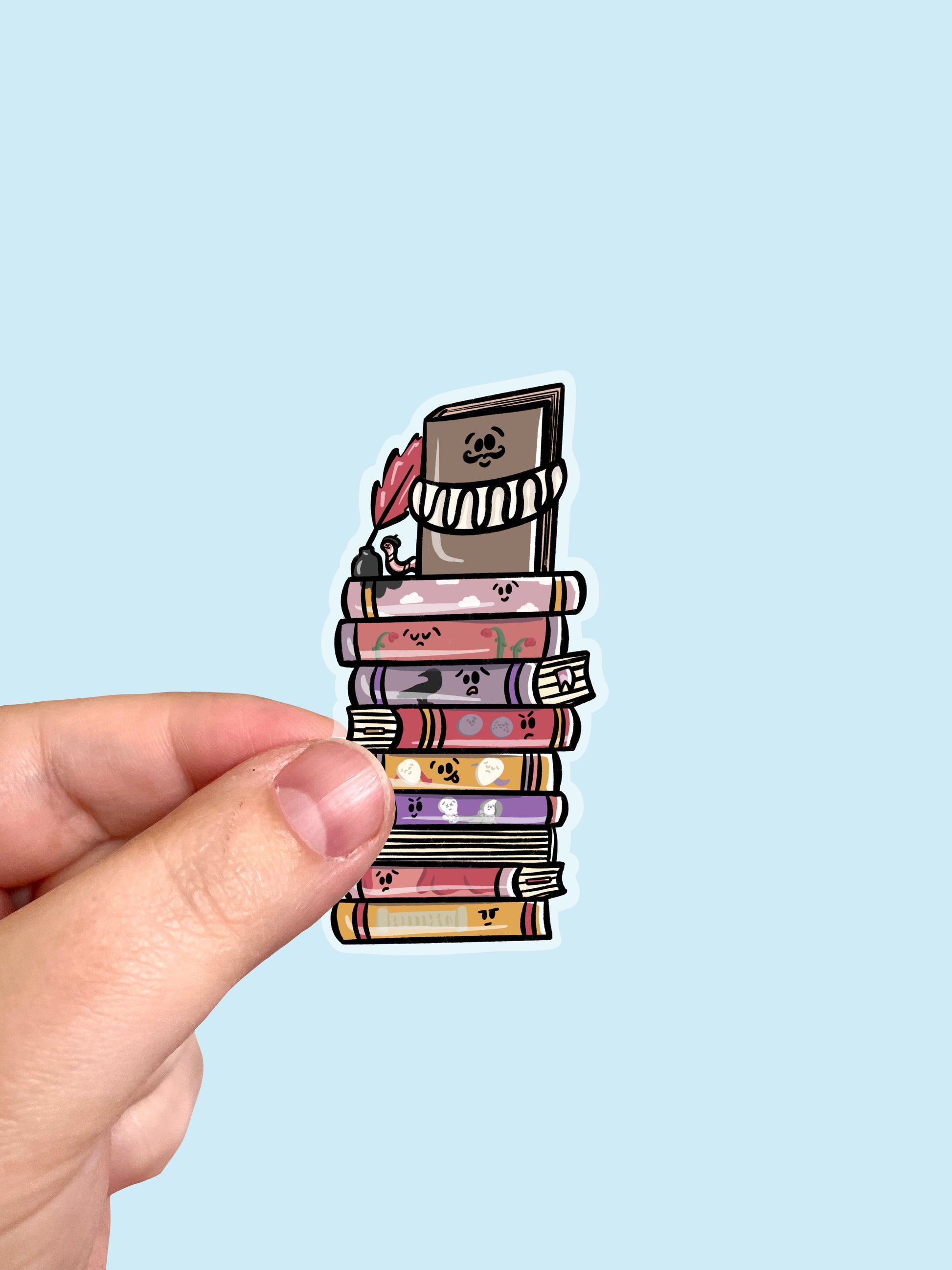 Bookstack Vinyl Sticker 