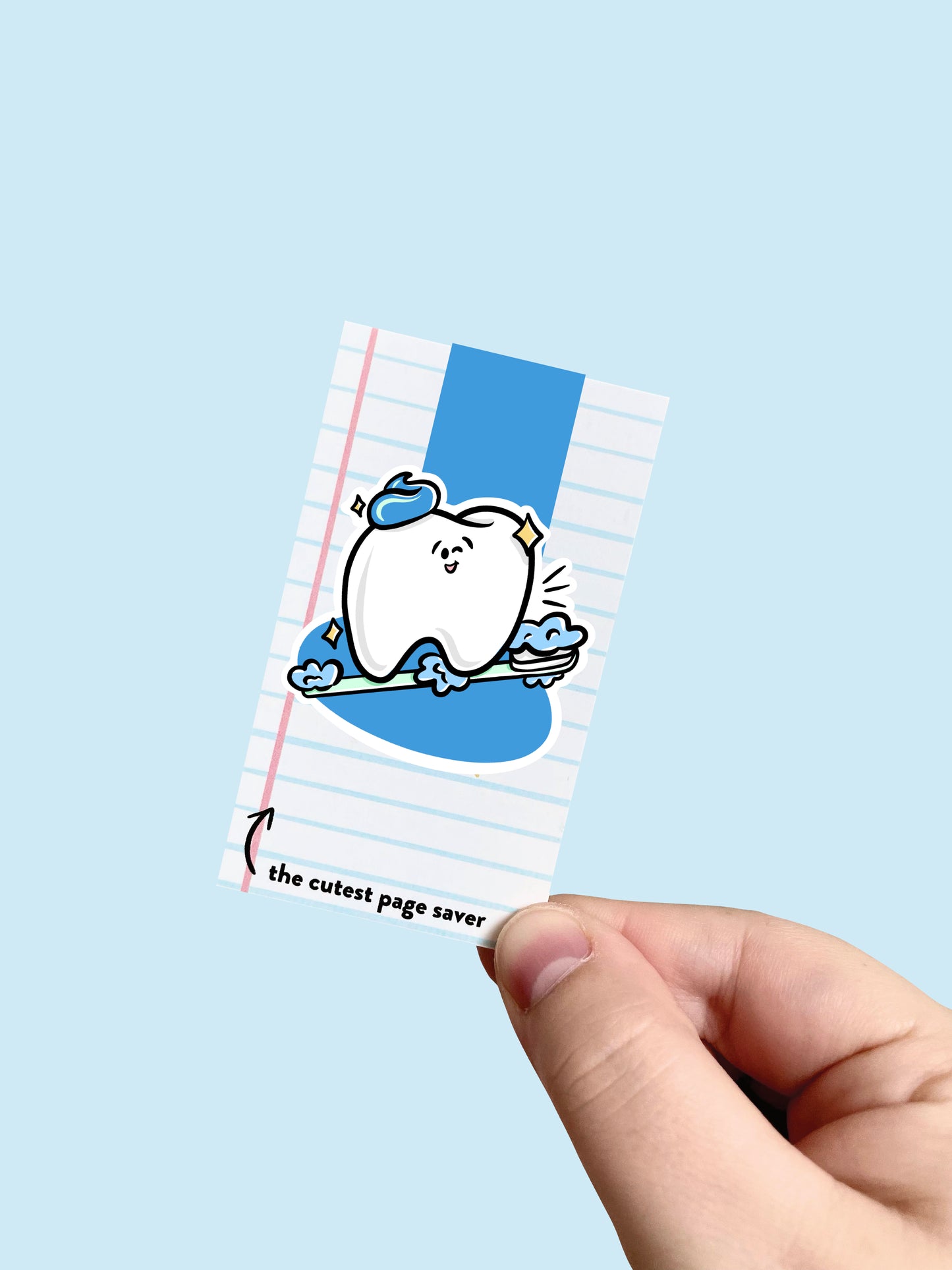 Tooth Magnetic Bookmark