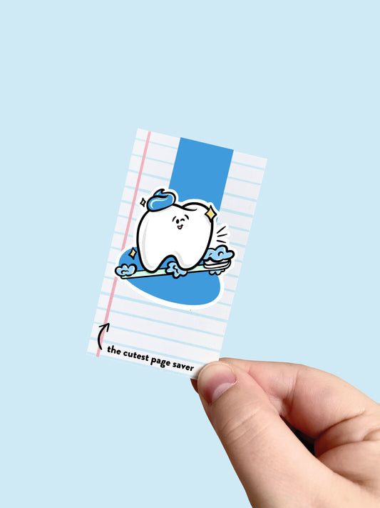 Tooth Magnetic Bookmark