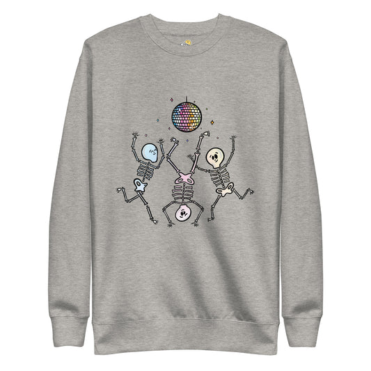 Disco Skellies Unisex Premium Sweatshirt