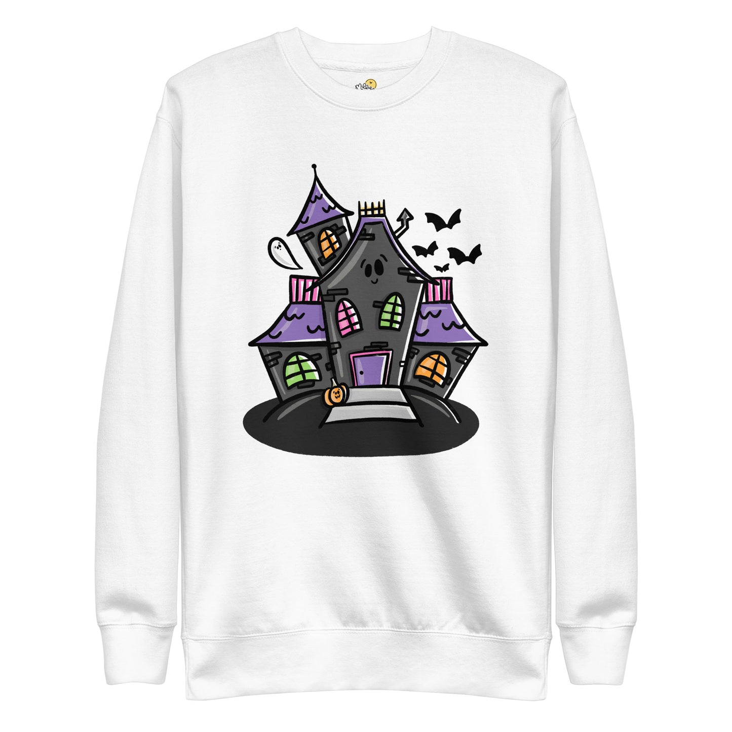 Haunted House Unisex Premium Sweatshirt